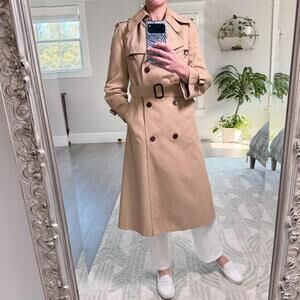 Vintage Etienne Aigner Classic Trench Coat Size XS-S